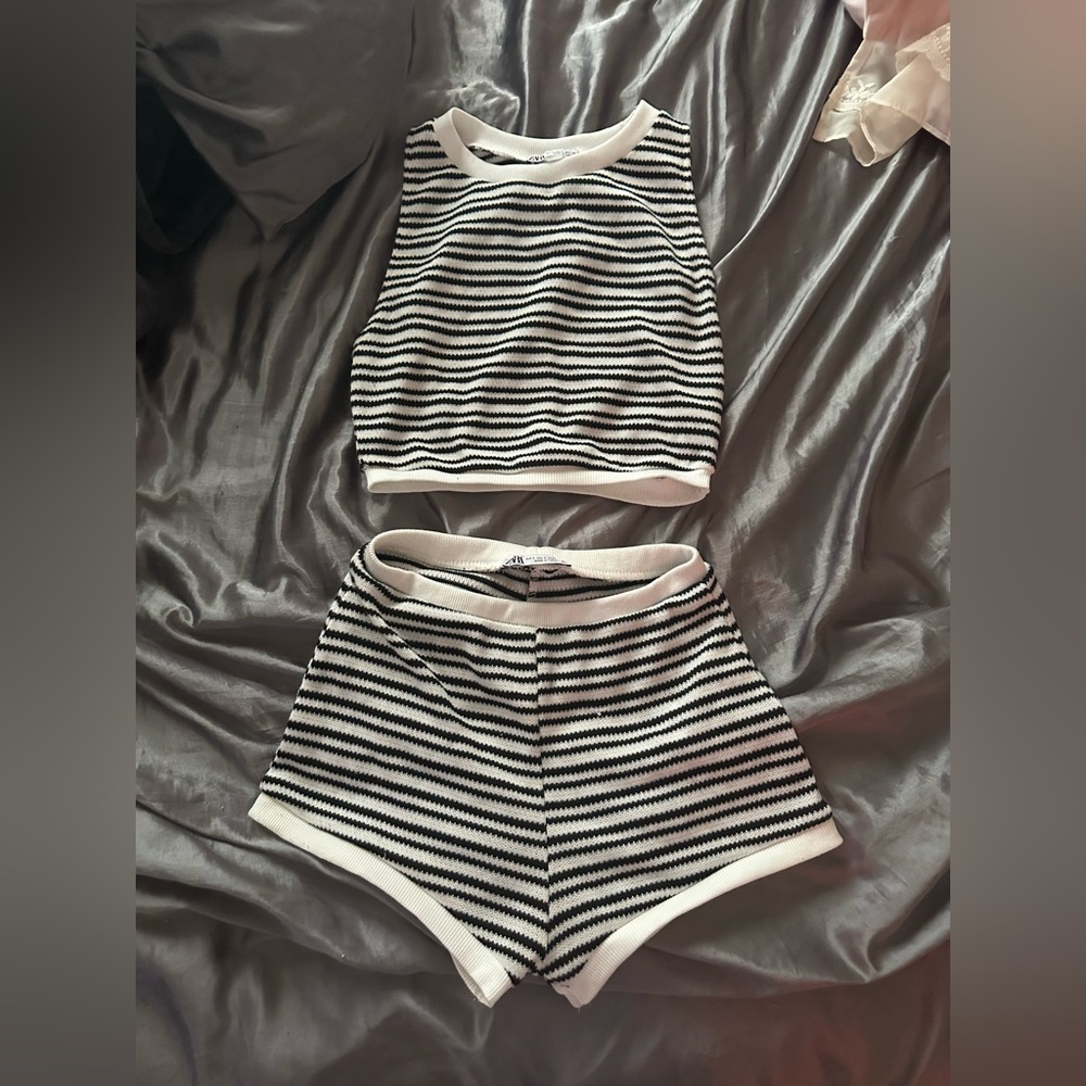 Zara two piece knit set